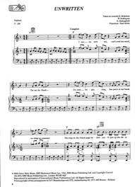 #thehills was an iconic show and i'm so happy #unwritten could help fuel that legacy. Unwritten Natasha Bedingfield Free Piano Sheet Music Pdf