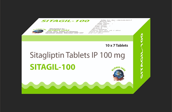 Sitagliptin 100mg, Tablet at ₹ 261.00/stripe in New Delhi | ID: 26116041533