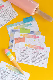 For cards we (again strongly) suggest at least 2mm of bleed. Free Printable Recipe Cards Diy Recipe Card Dividers Club Crafted