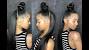 Messy Top Bun Hair
