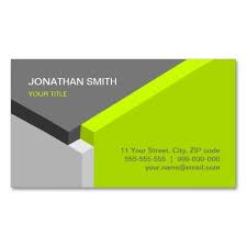 3d Cube Design Lime Grey Business Card Zazzle Com 3d Business Card Architecture Business Cards Printing Business Cards