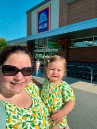 Lemon rompers at Aldi