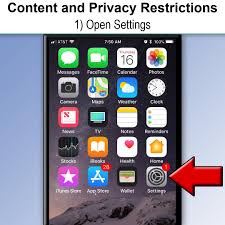 Content And Privacy Restrictions Ios12 Iphone Magnifying Glass Ipad