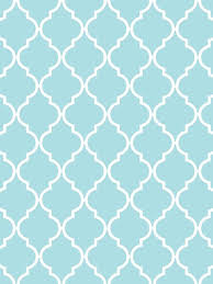 White Blue Pattern Iphone Background Iphone Wallpaper Quatrefoil Wallpaper