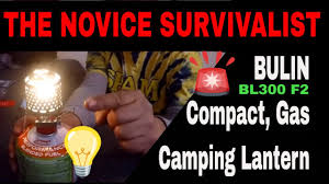 Piece number of wind deflector: Eoocvt Bulin Portable Ultralight Compact Camping Gas Lantern Lanterns Outdoor Recreation