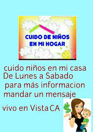Best Cuido Ninos En Vista Ca For Sale In Vista California For 2022