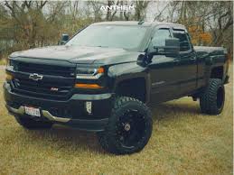 I have included a link to a video showing an example installation for you. 2017 Chevrolet Silverado 1500 Wheel Offset Aggressive 1 Outside Fender Suspension Lift 6 613398 Anthem Off Road