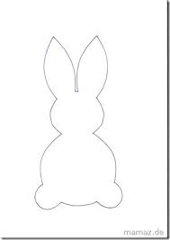 Osterhasen Vorlage Zum Basteln Freebie Osterhasen Girlande Basteln Vorlage Osterhase Ostern Hasen Basteln