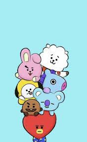 This printed back cover is hard matte . Bts Bt21 Wallpapers Top Free Bts Bt21 Backgrounds Wallpaperaccess