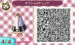 とび森 マイデザイン オフショルチェック qrｺｰﾄﾞ ゆのめろ ココット村 森ブログ とび森 とび森 マイデザイン とび森 服