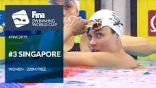 Women's 200m Freestyle | Day 2 Singapore #SWC19 | FINA Swimming ...