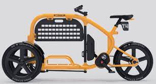 自転車でも 見せる収納 高さ を活かしたカーゴバイク stroke えん乗り カーゴバイク 自転車 自転車スタンド