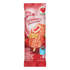 Good Humor Ice Cream Frozen Dessert Bars Strawberry Shortcake 1 Ct Instacart