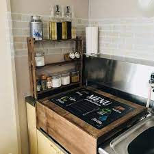 ガスコンロ周りの隙間を賢くdiy 100均グッズで隙間を埋める ガスコンロ キッチン リフォーム diy キッチン diy