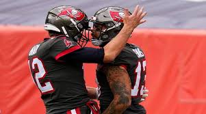 God's drum and bugle corps. When Buccaneers Near The Goal Line Brady Looks For Evans