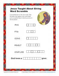 Books of the new testament word scramble. Word Scramble Puzzles Bible Lesson Activities For Children
