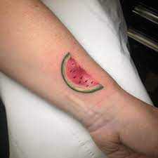 Watermelon Watercolour Tattoo Watermelon Tattoo Tattoos Watercolor Watermelon