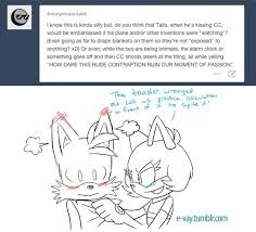 Tails And Cc Vs Inventions Cartoons Love Star Wars Comics Sonic And Shadow