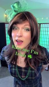 Kiss me I’m Irish ☘️ #lipsync #kissmeimirish #stpatricksday #genderfluid  #crossdresser
