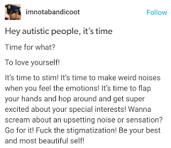 Love Your Autistic Self Aspergers Autism Autism Acceptance Autistic