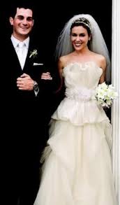 Alyssa Milano Vera Wang Wedding Dress Celebrity Wedding Dresses Celebrity Wedding Gowns Celebrity Weddings