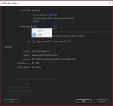 Understand the gpu and gpu driver requirements for premiere pro for the october 2018 and later releases of premiere pro (version 13.0 and later) Solved I Cant Use My Gpu In Premiere Pro 2018 Adobe Medi Adobe Support Community 9637446