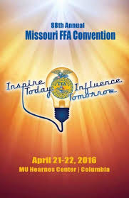 MO FFA 2016 Convention Program by Missouri FFA