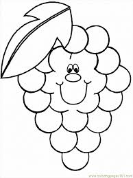 This drawing was made at internet users' disposal on 07 february 2106. Grape Coloring Page For Kids Free France Printable Coloring Pages Online For Kids Coloringpages101 Com Coloring Pages For Kids