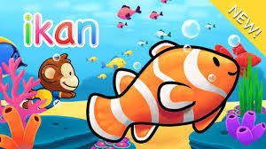 Kartun ikan biru dan merah. Lagu Anak Indonesia Ikan Youtube