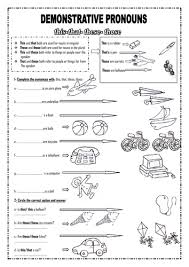 Demonstrative Pronouns This That These Those Demonstrative Pronouns Pronouns Exercises Teaching English