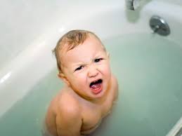 The most common bath time issue is the fear of getting soap in one's eyes. Ablutophobia And The Irrational Fear Of Bathing