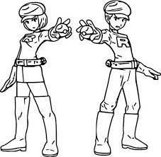 Discover (and save!) your own pins on pinterest Coloring Page Pokemon Trainers Ultra Sun And Ultra Moon Team Rainbow Rocket Grunt 4