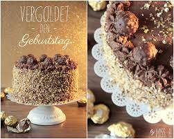 3 becher sahne steif schlagen und mit der rochermasse vermischen. Goldene Zeiten Rocher Torte