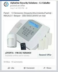Oferta Fin De Verano Tiempo Limitado Panel Honeywell Lynx Plus 10 Sensores De Impacto 2 Sensores De Puerta Security Solutions Paneling Offer