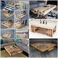 Einen tisch aus europaletten kannst du selber bauen oder kaufen. Wohnzimmertisch Aus Holz Selber Bauen Tolle Diy Ideen Zum Nachmachen