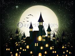 ハロウィン 秋 城 背景の写真 イラスト素材 xf3115339774 ペイレスイメージズ 城 イラスト アートポップ ハロウィン 城
