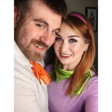 My husband and I as Freddy Krueger and Tina Gray from the Nightmare