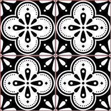 We can't just keep using the old paint. Azulejo Vector Tiles Seamless Black And White Pattern Inspired By Portuguese Art Lisbon Style Tile Background Stock Vector Illustration Of Floral Card 162940471