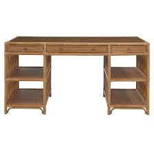 Beverly Rattan Desk In 2020 Cheap Office Furniture Office Furniture Furniture