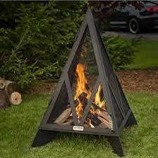 Maybe you would like to learn more about one of these? Iron Embers 4 Pyramid Wood Firepit Fergus Fireplace