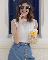 Que Pelicula Viste Este Finde Recomiendanos Una Fashion Style Denim Skirt
