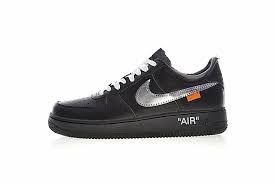 Nike Air Force 1 Black Pricerunner Off White X Nike Air Force 1 Low Limited Classice All Black Silver Orange Av5210 001 Off White Shoes In 2019 Nike Air Force Nike Nike Air