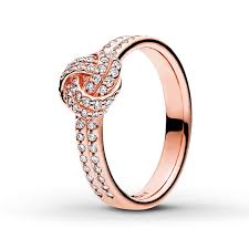 Pandora rose gold ring pandora rose gold bracelet pandora charms. Pandora Rose Ring Sparkling Love Knot No Returns Or Exchanges Jared