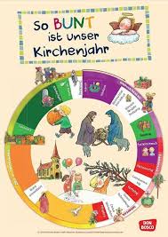 Die hundertertafel / das hunderterfeld ist ein wichtiges hilfsmittel zum kennenlernen und erkunden des zahlenraums 100. Kirchenkahr Posters For Free Download Din A3 Or Din A4 The Annual Education Subject