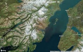 Parts of alaska are under tsunami warnings after a 8.2 magnitude earthquake struck off the coast, according to preliminary data from the us geological survey. Small Magnitude 3 1 Earthquake 40 Miles Northwest Of Munina Alaska United States Volcanodiscovery
