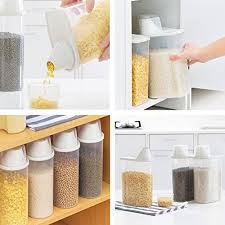 Dictac storage cabinet pantry with 2 open shelves,1 drawer&1 cupboard,sideboard storage cabinet kitchen pantry cabinet microwave cabinet bathroom storage cabinet,bookshelf,display unit for home,white. Littlesun Portable Rice Barrel With Measuring Cup Storage Cabinets Grain Storage Tank Kitchen Moisture Storage Tank Sealed Can Grain Storage Bin 2l Buy Online At Best Price In Uae Amazon Ae