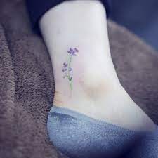 H 8.6 cm x w 7.8 cm color : Tatto Wallpapers Watercolor Tattoo Violets