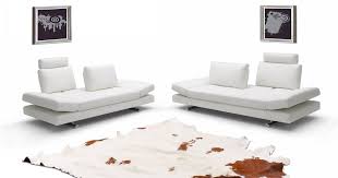 Milton contemporary italian designer sofa by dall'agnese. 950 Contemporary White Italian Leather Sofa Set