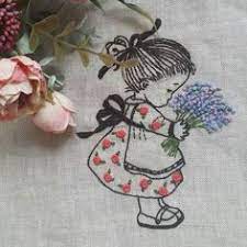 • now you can see your.pdf pattern on the screen in your browser, download it, or have it emailed to you. 200 Best Little Girl Embroidery And Applique Ideas In 2021 Embroidery Applique Embroidery Applique