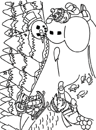 Sled and presents coloring page at primarygames free sled and presents coloring page printable. Sledding In The Snow Coloring Page Crayola Com